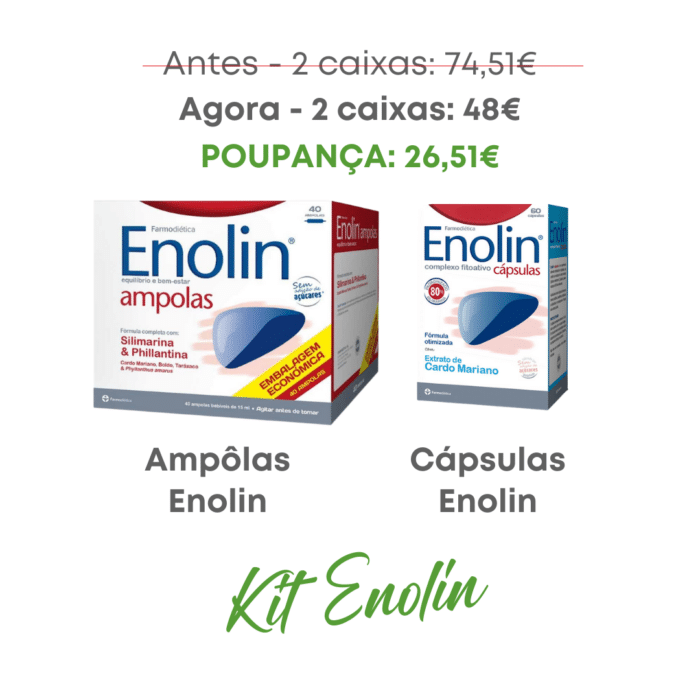 Kit Enolin Ampolas Capsulas Ervan Ria Seara De Luz